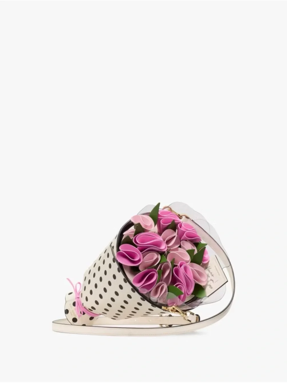 kate spade Pink Floral Boquet Novelty Crossbody Bag NWT